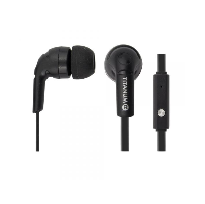 Słuchawki Titanum TH109K douszne czarne CB-1258