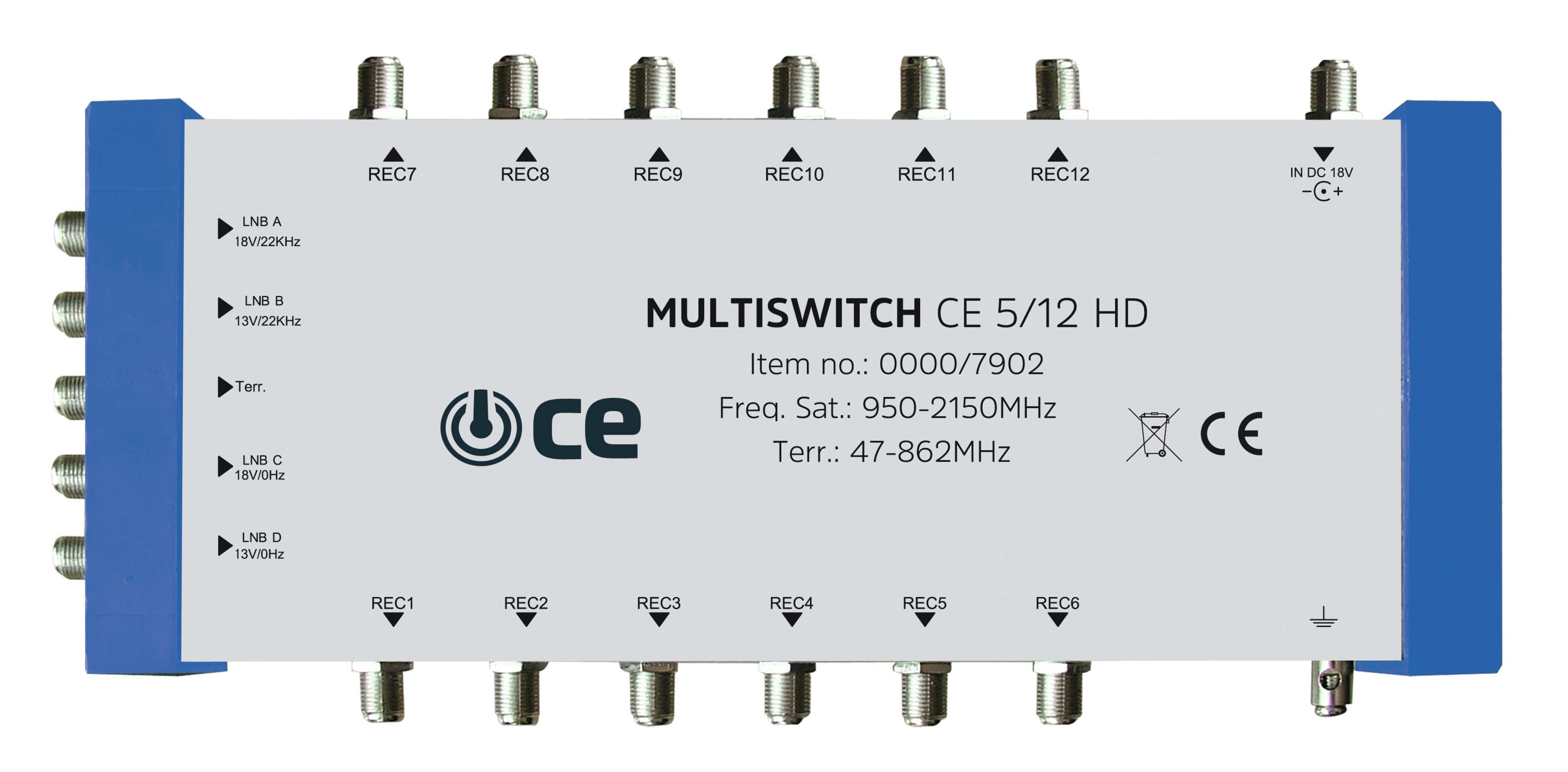 Multiswitch TV 5/12 HD CB-14628