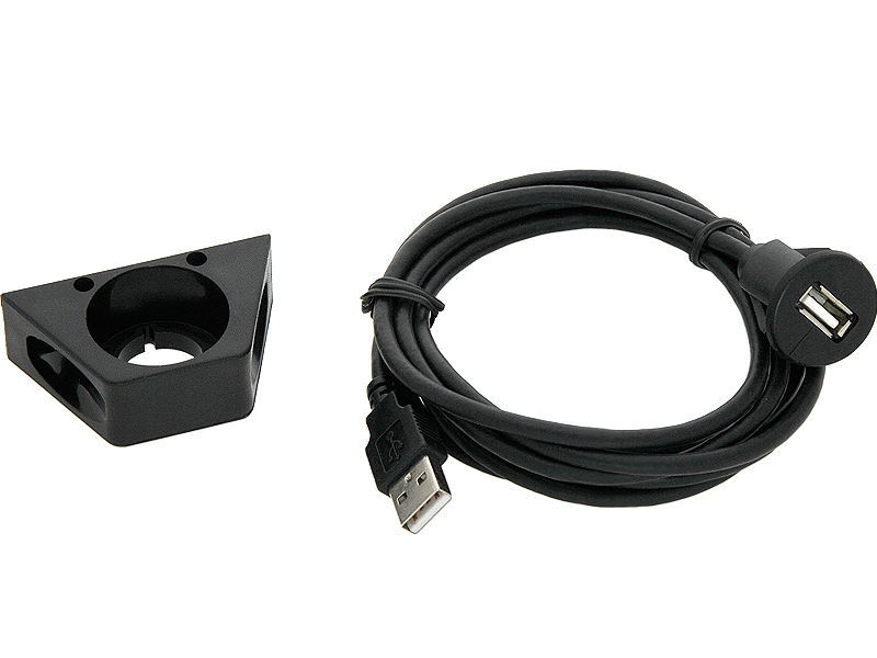 Złącze montazowe USB wtyk-gniazdo 2m CB-1591
