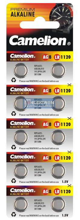 Bateria Camelion LR55 AG8 CB-16013 - Kliknij obrazek, aby zamknłć