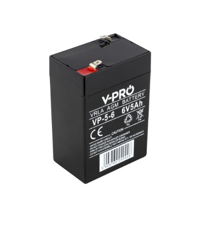 Akumulator VPRO AGM 6V 5Ah CB-16231