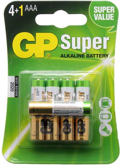 Bateria GP LR06 Super Alkaline CB-16241 - Kliknij obrazek, aby zamknłć