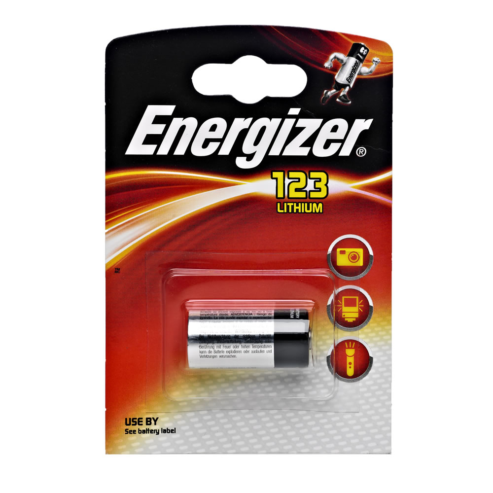 Bateria Energizer 123 Lithum CB-16306