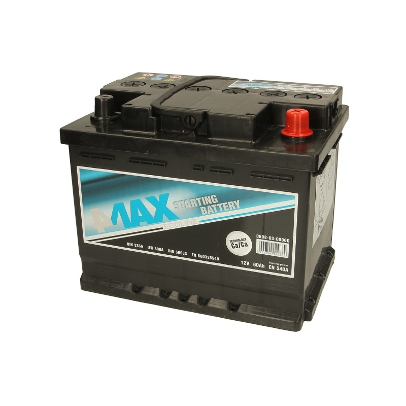 Akumulator 4Max 60Ah/540A P+ CB-16375