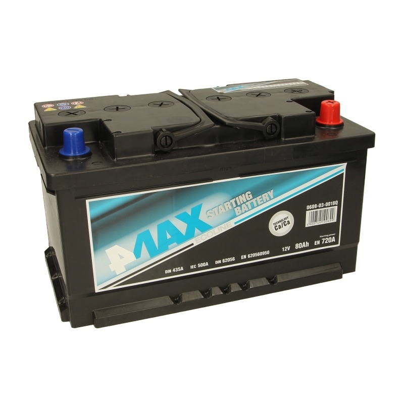 Akumulator 4Max 80Ah/720A P+ CB-16379