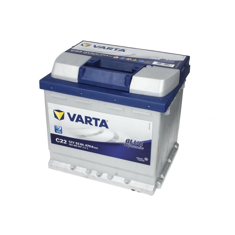 Akumulator Varta 52Ah/470A P+ CB-16380