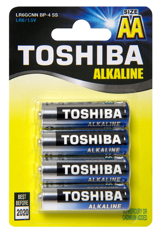 Bateria Toshiba Alkaline LR06 AA CB-16517 - Kliknij obrazek, aby zamknłć