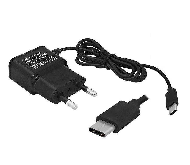Ładowarka sieciowa USB C 2.1A CB-16840