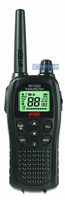 Radiotelefon Intek MT-5050 PMR CB-206 - Kliknij obrazek, aby zamknłć