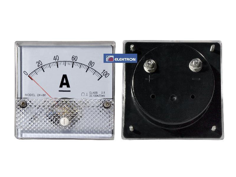 Miernik analogowy amper kwadrat duży 100A CB-2115