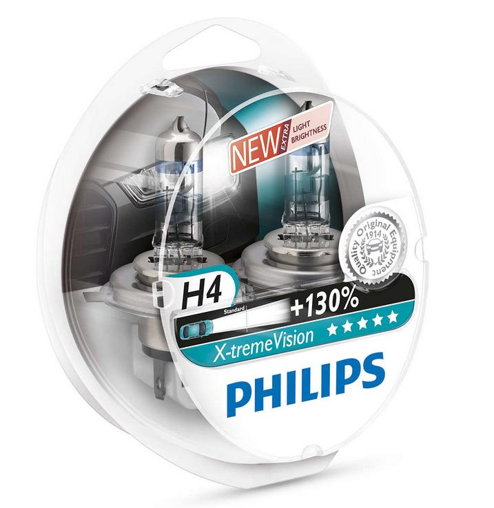 Żarówka H4 Philips X-tremeVision DUO CB-220660 - Kliknij obrazek, aby zamknłć