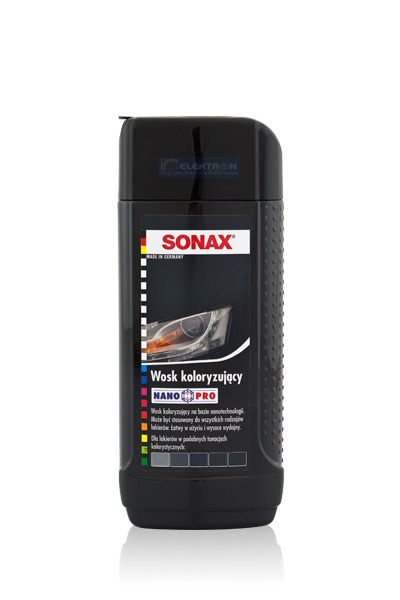Wosk koloryzujący czarny Sonax 250ml CB-250145