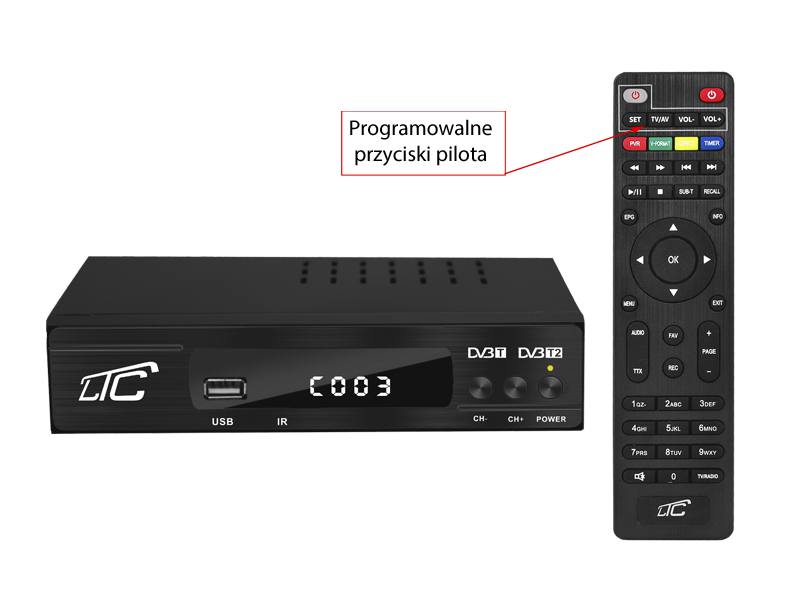 Tuner DVB-T2 HD-501 CB-350028