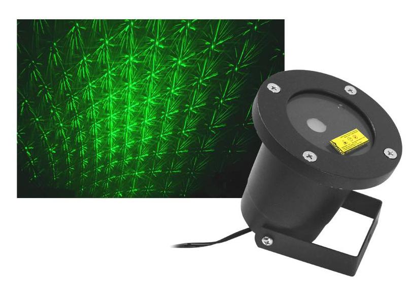 Projektor ogrodowy laserowy ziel/czerw CB-400621