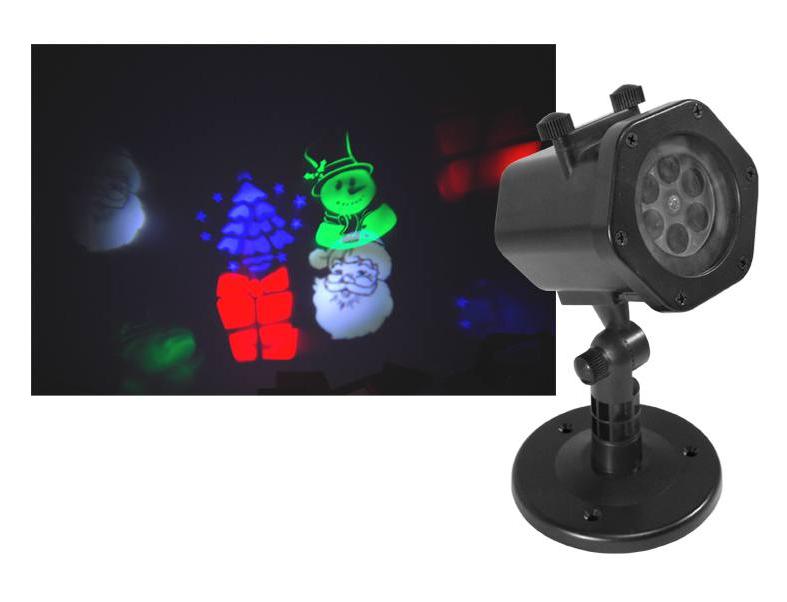 Projektor ogrodowy laserowy LED 4W 3kol CB-400623