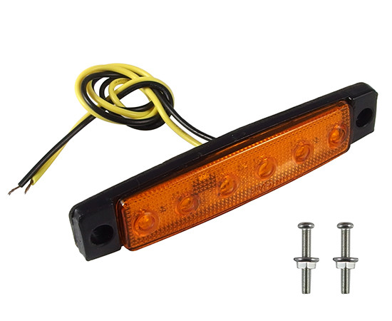 Lampa obrysowa LED 1,8W pomarańczowa CB-450096 - Kliknij obrazek, aby zamknłć