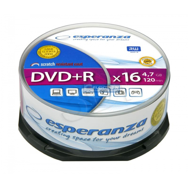 Płyta DVD+R Esperanza 4.7Gb CB-51086