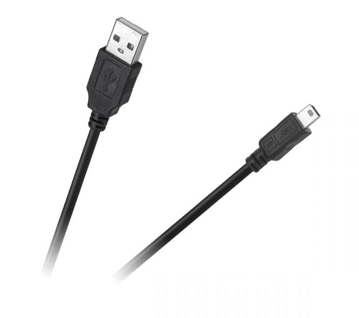 Kabel miniUSB - wtyk USB 1.8m CB-5111K - Kliknij obrazek, aby zamknłć