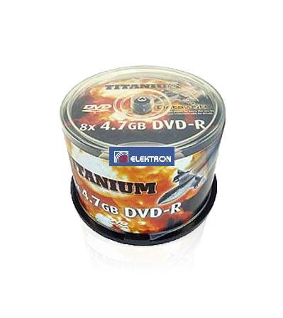 Płyta DVD-R Titanium 4.7GB koperta CB-51137