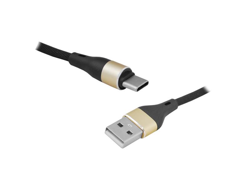 Kabel USB - USB C 1m czarny CB-5137K
