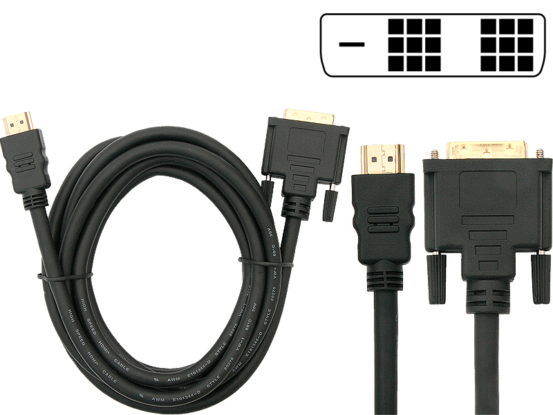 Kabel DVI-HDMI 1.5m CB-5357