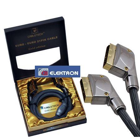 Kabel Euro-Euro 21-pin 1,8m Gold Edition