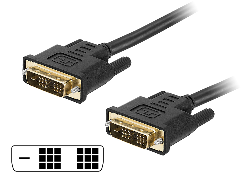 Kabel DVI-DVI 2m z filtrem CB-5541 - Kliknij obrazek, aby zamknłć