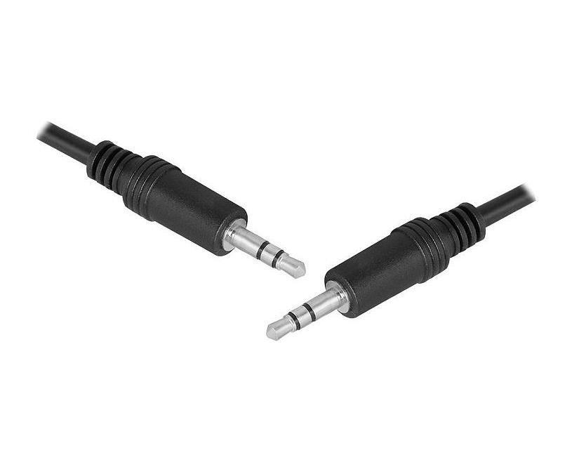 Kabel Jack 3.5mm wtyk-wtyk 0.8m CB-5577