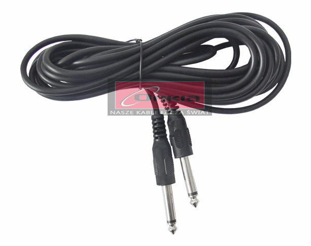 Kabel Onkia Jack 6.3mm wtyk-wtyk mono 3m ON-5615