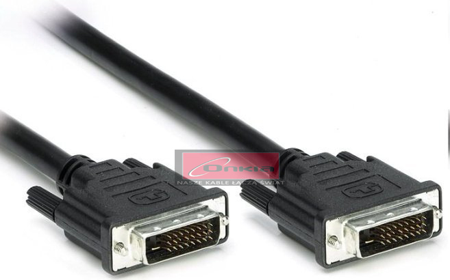 Kabel Onkia DVI-DVI 1.5m Economy ON-5750 - Kliknij obrazek, aby zamknłć