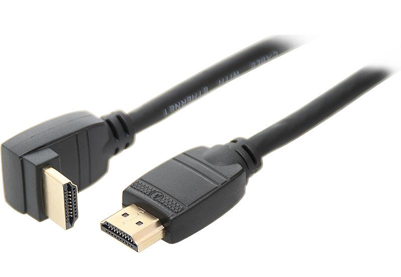 Kabel HDMI-HDMI kątowy 1,5m CB-5853