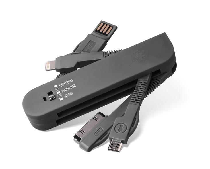 Adapter micro USB 3w1 CB-5856