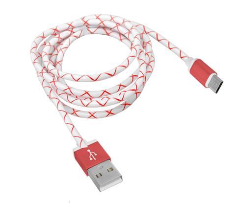 Kabel USB-micro USB 1m biały CB-5973
