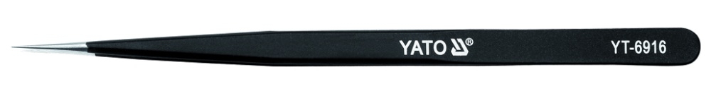 Pinceta prosta antystatyczna 140mm CB-71856