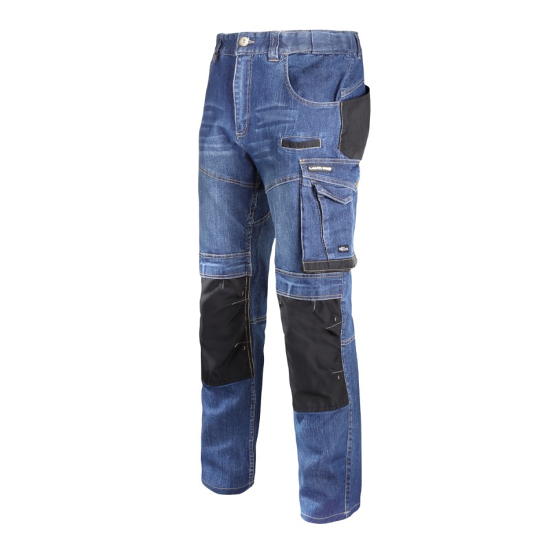 Spodnie jeansowe robocze L4051004 XL CB-870294