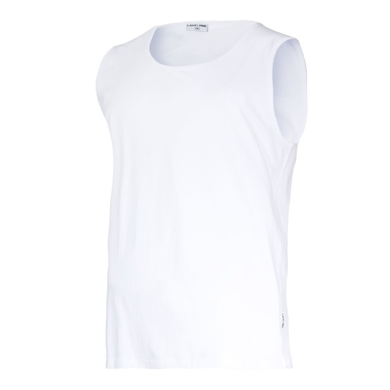 Koszulka bez rękawów biała M L4022102 CB-870431